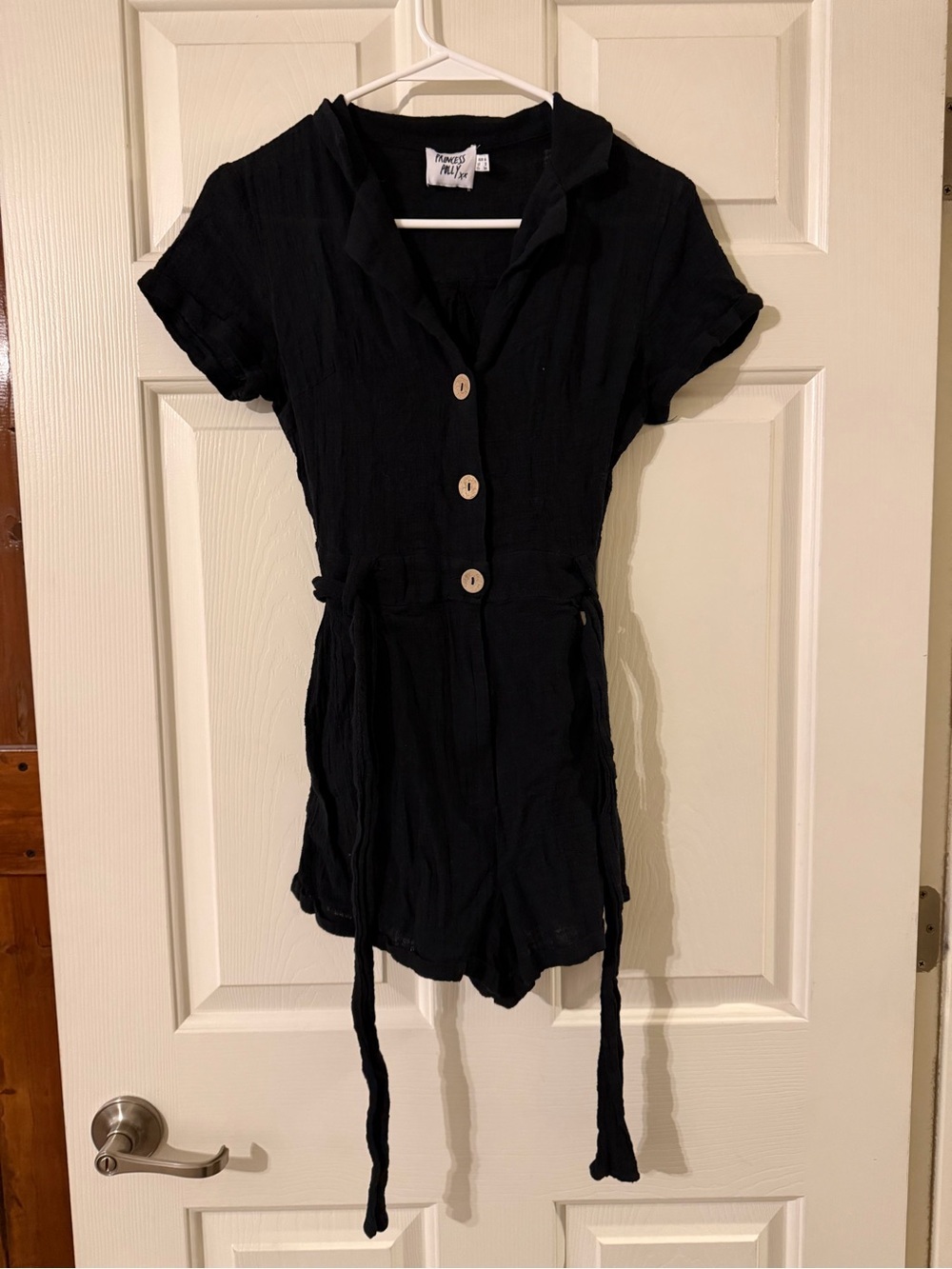 Princess Polly Black Romper size 2